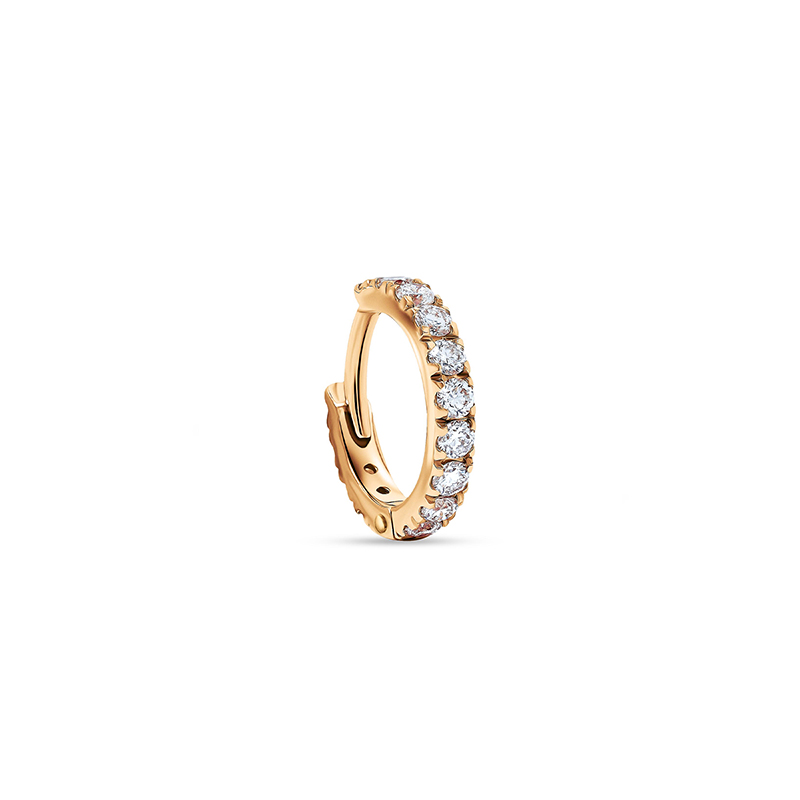 8mm Eternity Ring Rose Gold - N.SEFI - Jewellery and Piercings