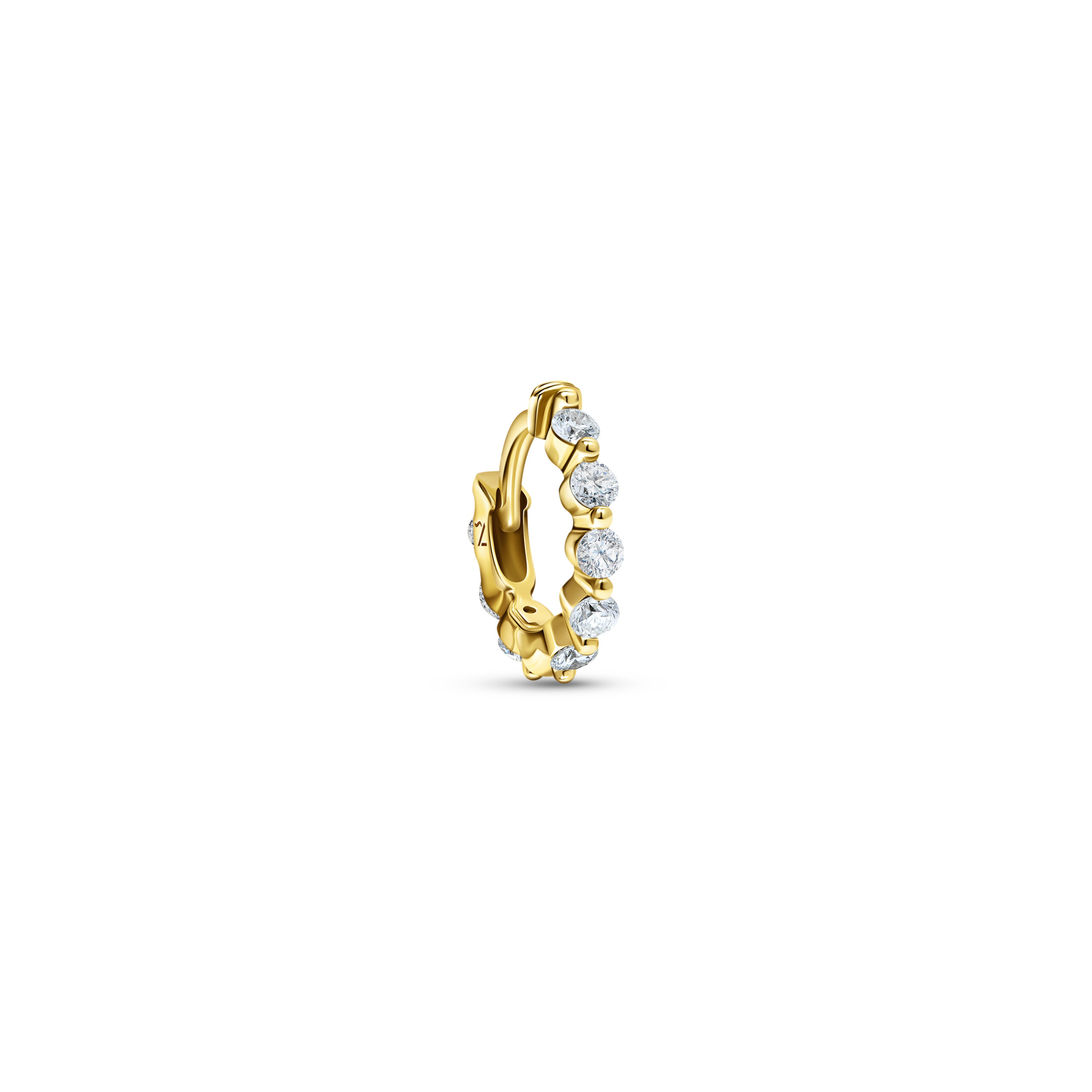 6mm Chanel Ring Yellow Gold