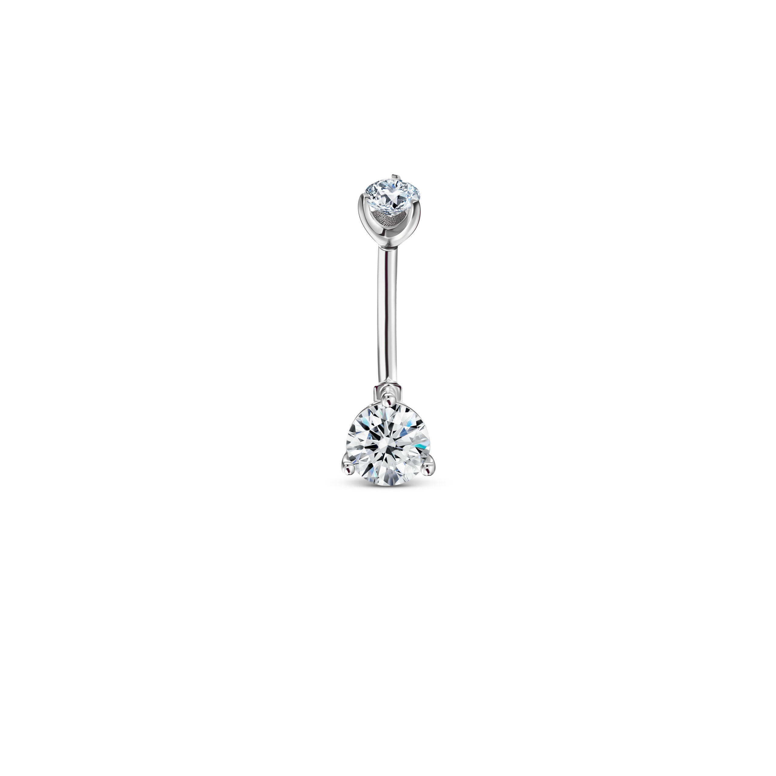 Round Prong Belly Ring