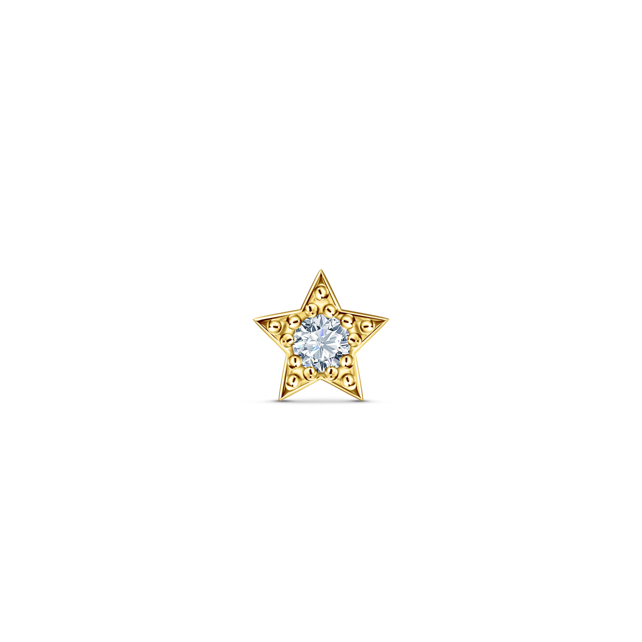 Star Stud Yellow Gold (Change the already Named Product Price and picture)