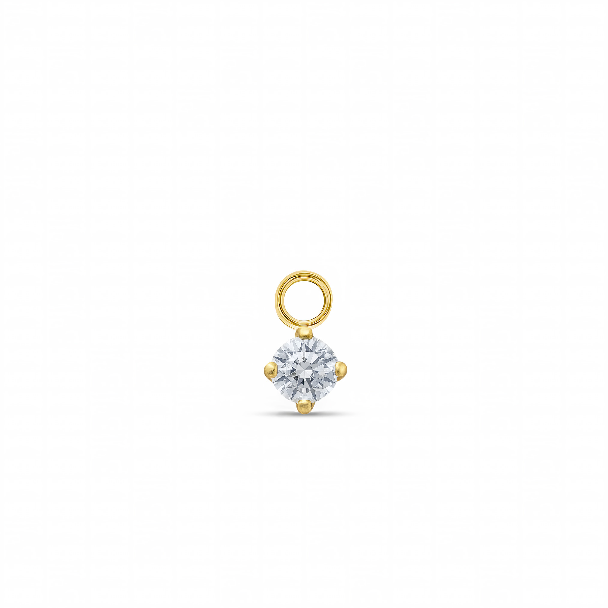 3mm Charm Yellow Gold